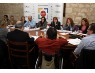 Miembros de la Comisión de Estrategias 8 durante la reunión