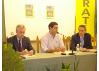 José Miguel Fernández Güell, Clemente Jesús Navarro Yáñez y Antonio Martín Mesa