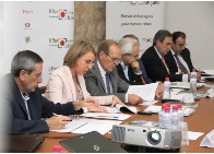 Intervención de Inmaculada Herrador durante la reunión