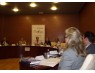 Asistentes a la reunión con los ayuntamientos mayores de 10.000 habitantes