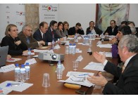 Miembros del Patronato durante la reunión