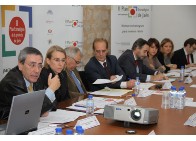 Intervención de Antonio Martín Mesa durante la reunión