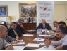 Manuel Parras Rosa, Vicepresidente de la Fundación y Rector de la UJA, preside la reunión