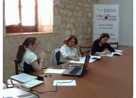 La ponente junto a miembros de Cetemet y Citoliva