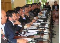 Electos y técnicos marroquíes asistentes al Seminario