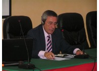 Antonio Martín Mesa durante su ponencia