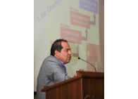Juan Carlos Cubeiro en un momento de su conferencia