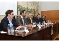 Rafael Merinero, Felipe lópez, Manuel Parras, Pedro Molino y Antonio Martín Mesa