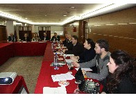 Intervención de Rafael Merinero durante la reunión