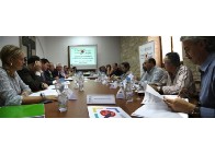 Miembros del Patronato durante la reunión