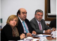 Francisca Espinosa, Luis Carlos García y Leonardo Cruz