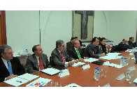 Miembros del Patronato durante la reunión