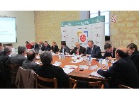Intervención de Inmaculada Herrador durante la reunión