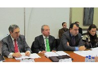José Boyano, Enrique Acisclo, José Luis Echeverría y María Isabel Alcántara