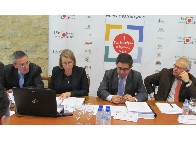 Antonio Martín Mesa, Inmaculada Herrador, Francisco Reyes y Manuel Parras