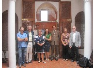 Componentes de la delegación que viajaron a Marruecos