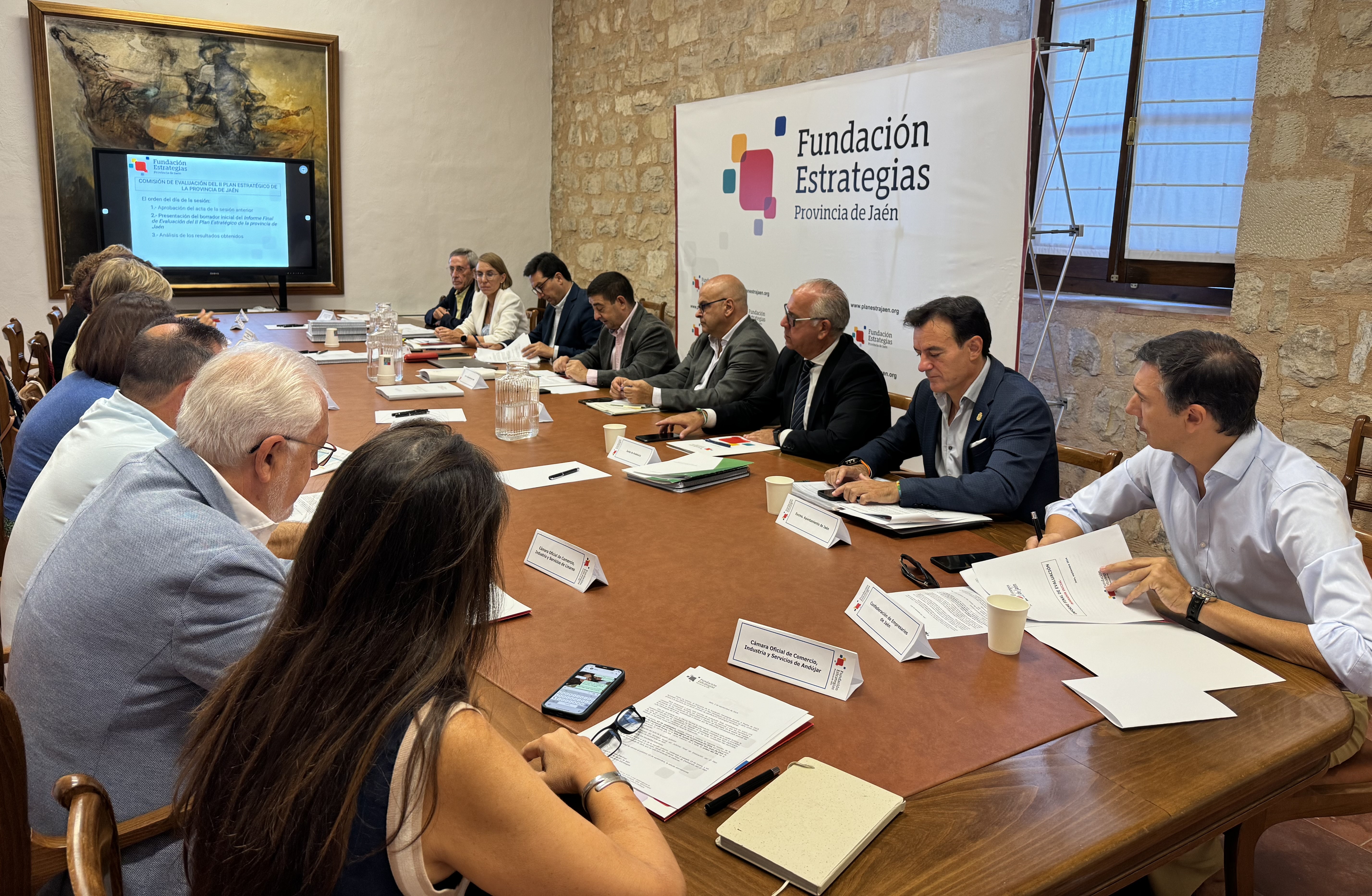 La Comisión de Evaluación ha analizado y aprobado los resultados del II Plan Estratégico de la provincia de Jaén