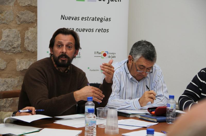 Intervención de Juan Ignacio Valdés Alcocer durante la reunión