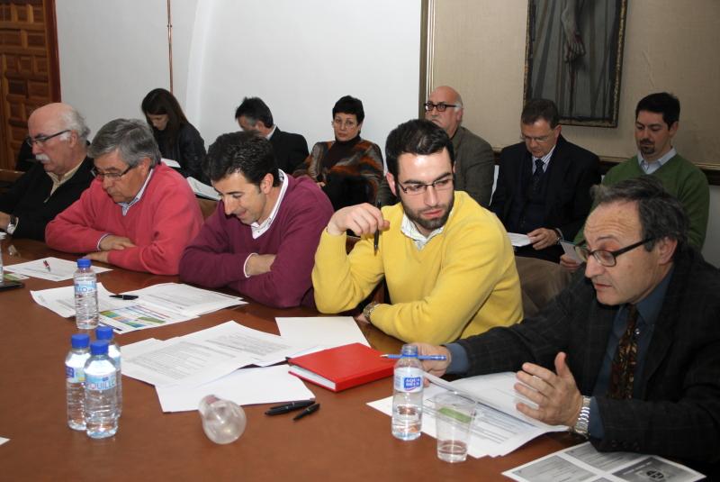 Intervención de Pedro Galera Andreu durante la reunión