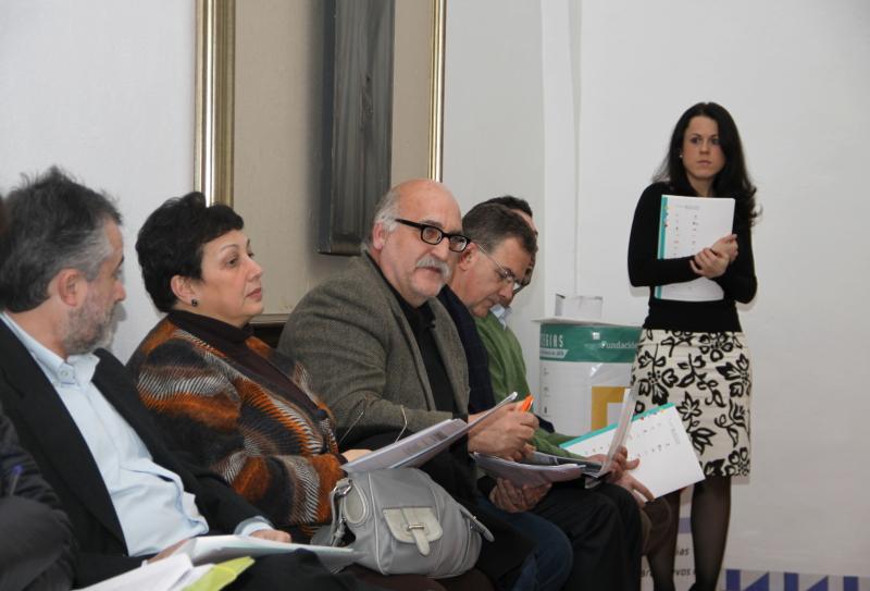 Intervención de Sebastián Lozano Mudarra durante la reunión