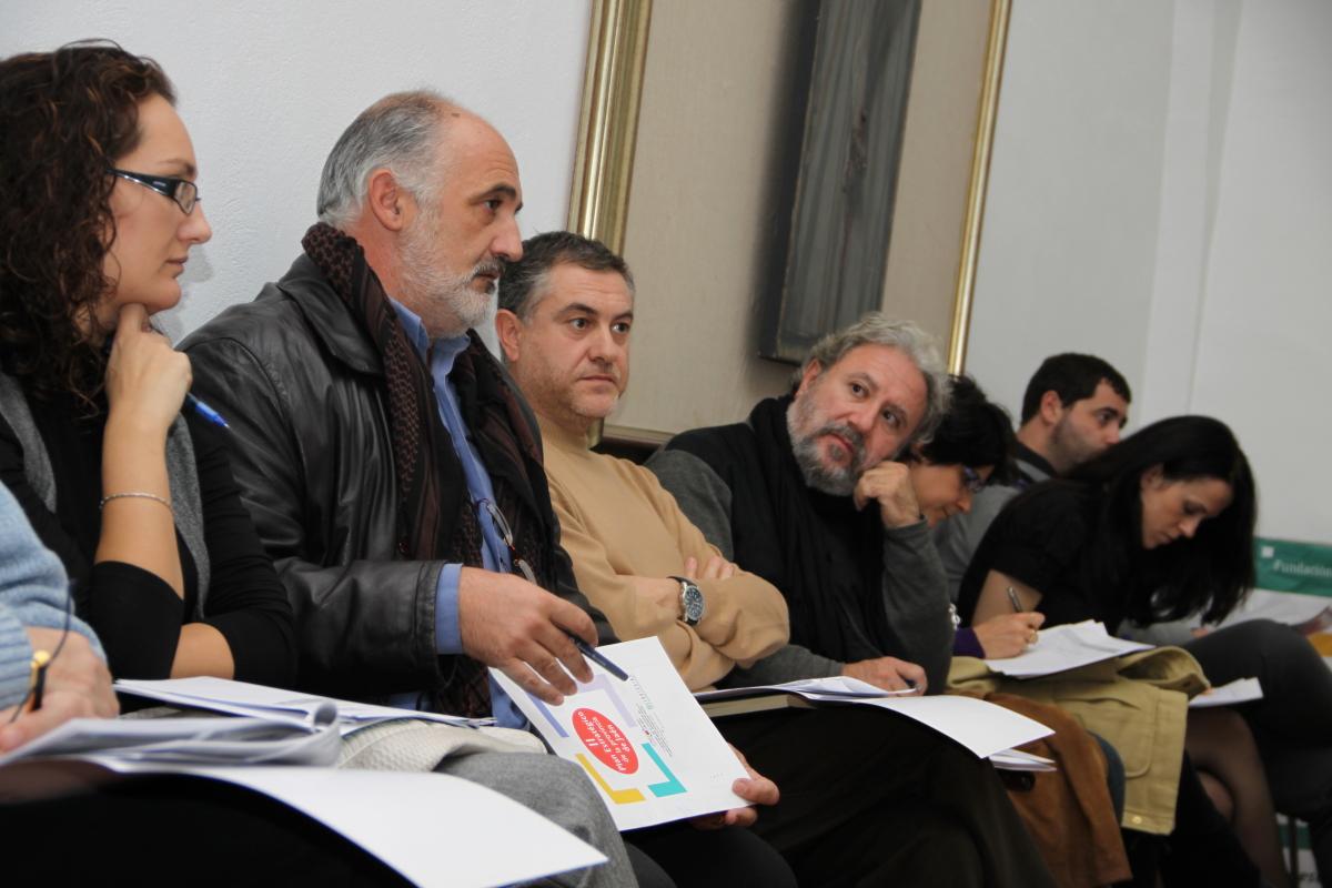 Intervención de Rafael Latorre Ramiro durante la reunión