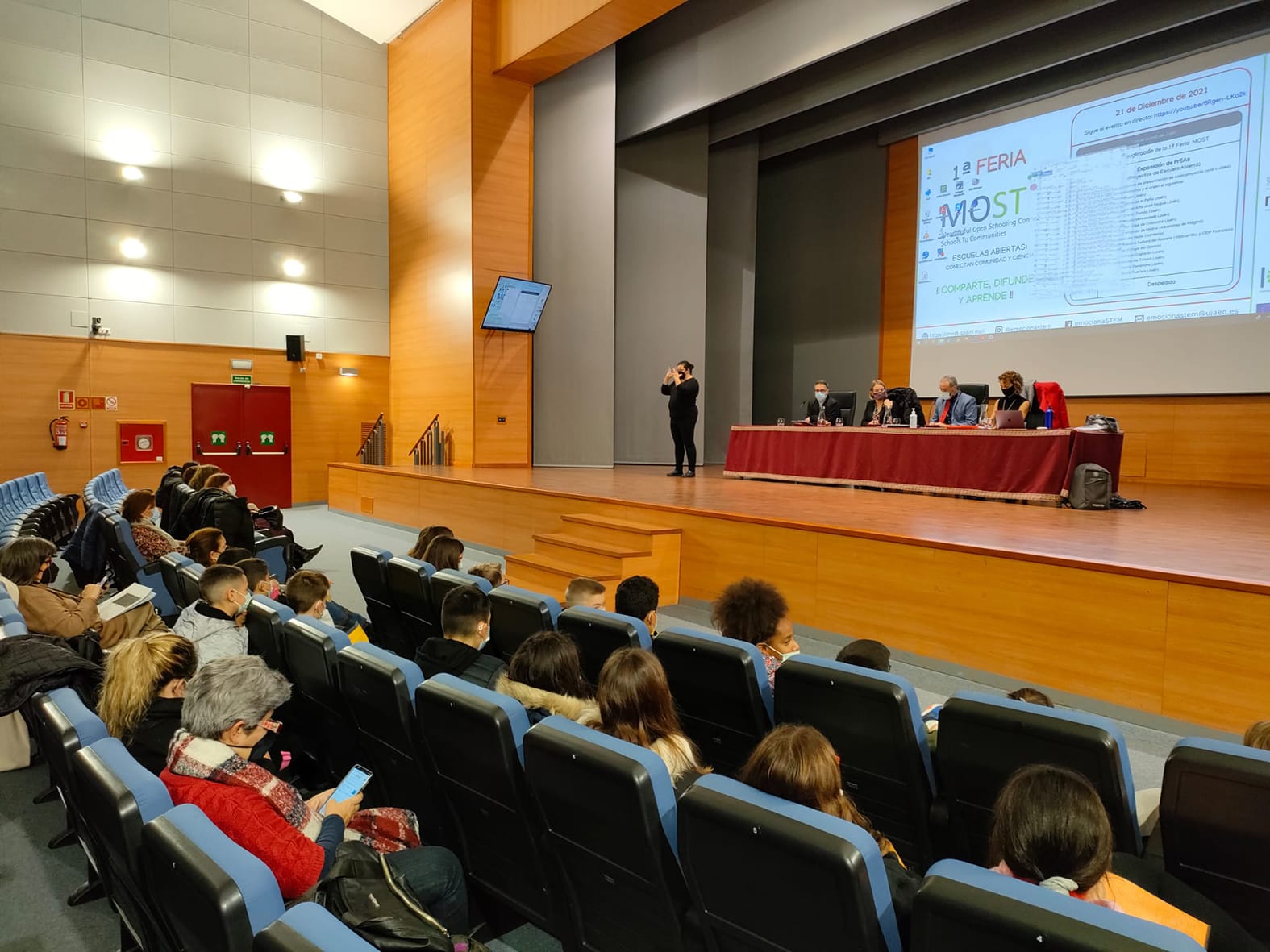 Participación en el “Proyecto de investigación Europeo MOST DE ESCUELAS ABIERTAS” (22/12/2021)