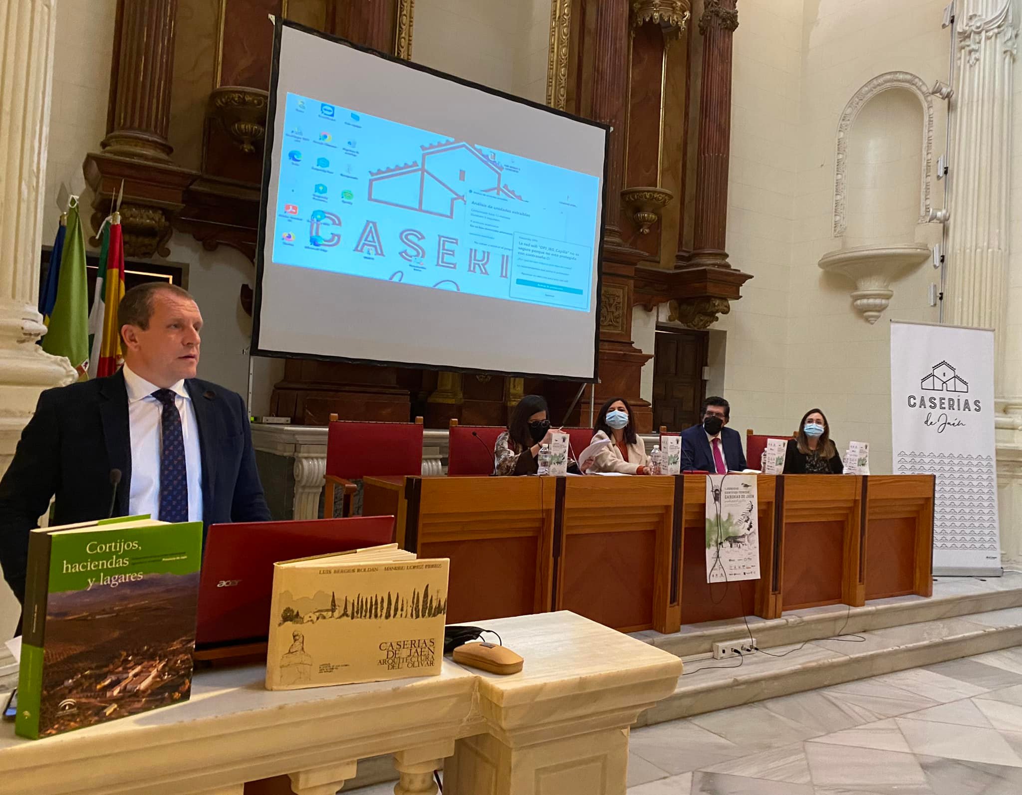 Participación de Pilar Fernández en las “I Jornadas Científico-Técnicas Caserías de Jaén: pasado, presente y futuro” (18/03/2022)