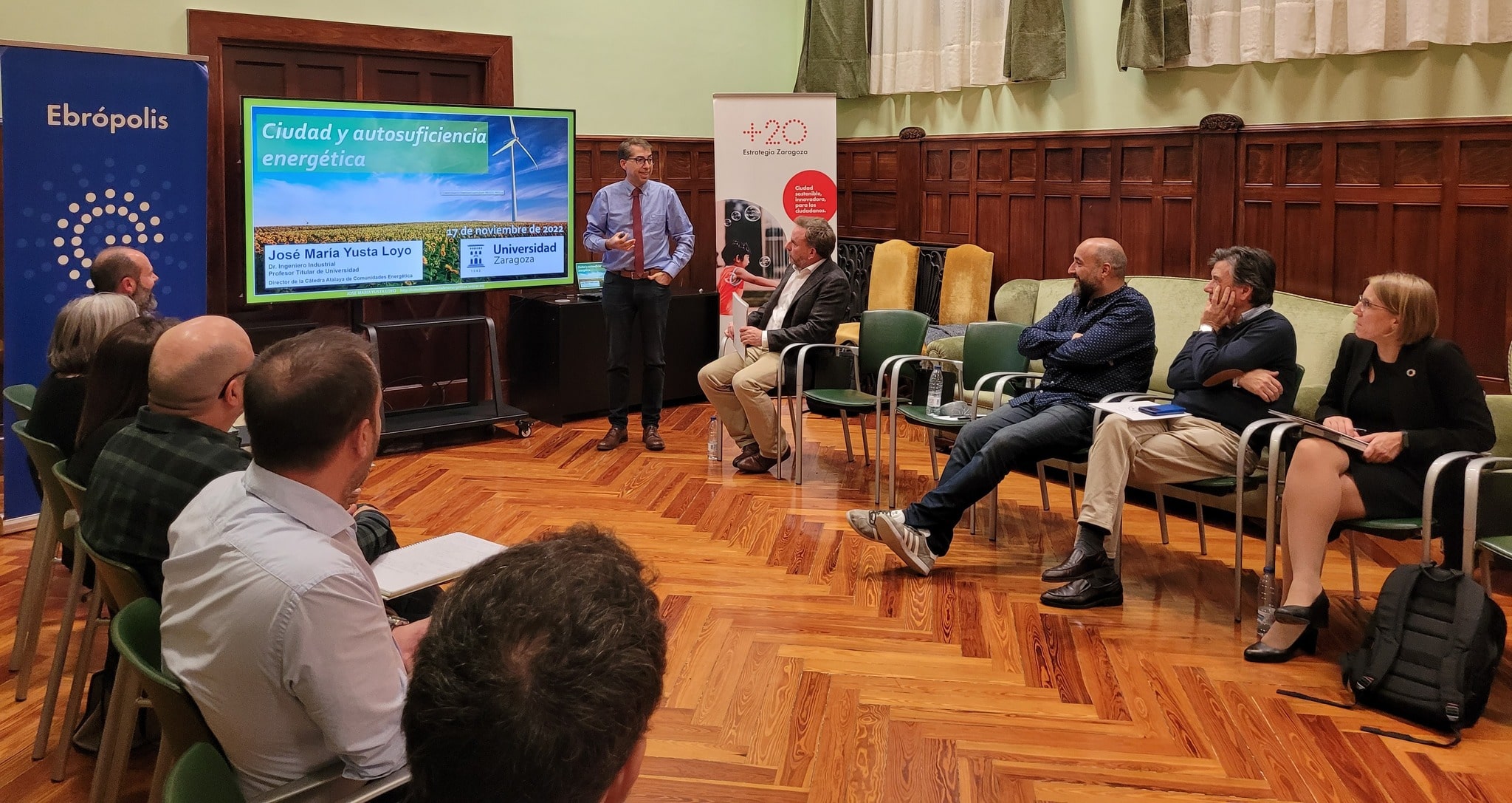 Participación en el “XXV Encuentro de Planes Estratégicos Urbanos y Territoriales”, organizado por la Asociación para el Desarrollo Estratégico de Zaragoza y su Entorno (17/11/2022)