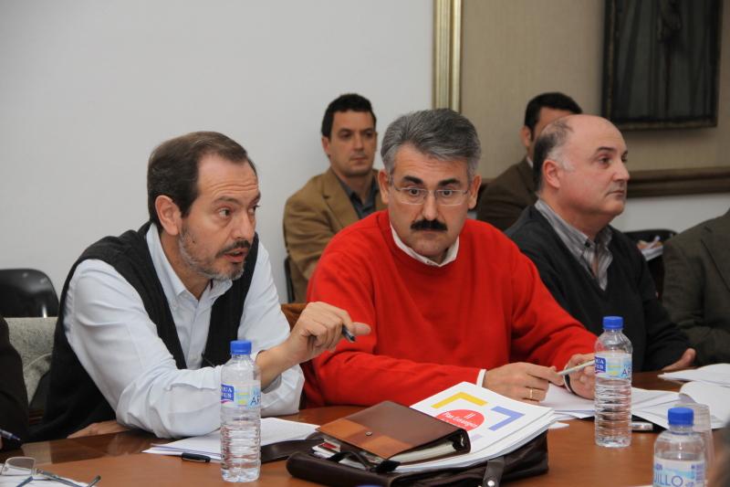 Intervención de Juan Manuel García Estepa durante la reunión