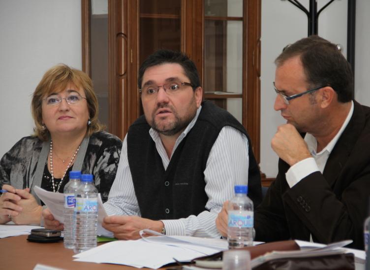 Intervención de Pedro J. Morales Navarrete durante la reunión