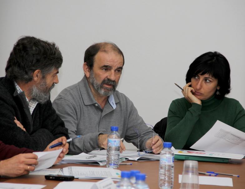 Manuel Pajarón, David Avilés Pascual e Isabel Delgado Tello