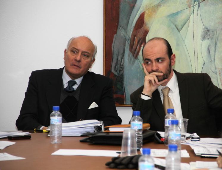 Juan Manuel de Faramiñán Gilbert y Ricardo Caballero Ferrer