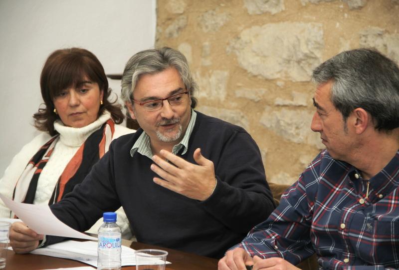 Intervención de Ángel Millán Miralles durante la reunión