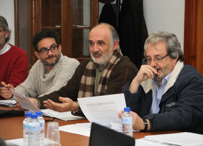 Intervención de Rafael Latorre Ramiro durante la reunión