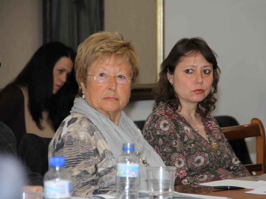 Pilar Palazón Palazón y Eva Mª de Dios Martínez