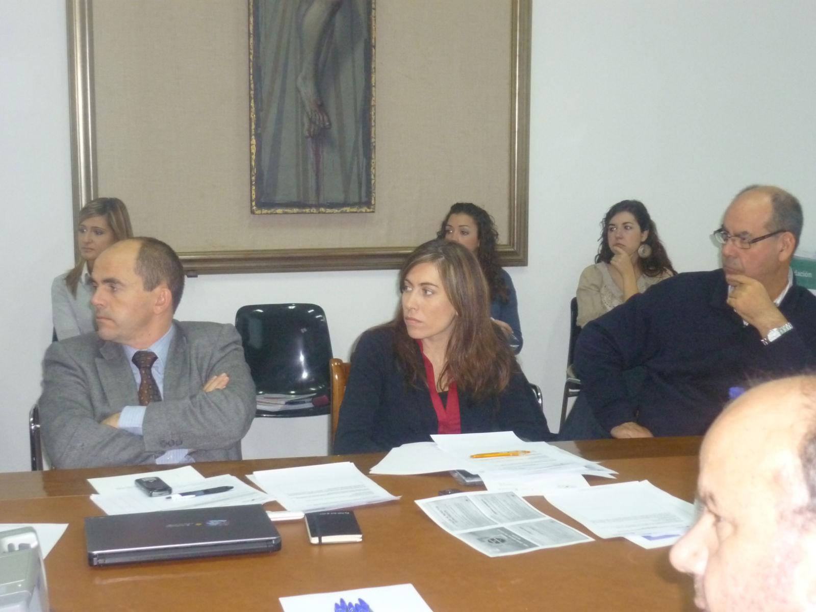 Jesús Muñoz, Yolanda Ramírez y Rafael de la Cruz