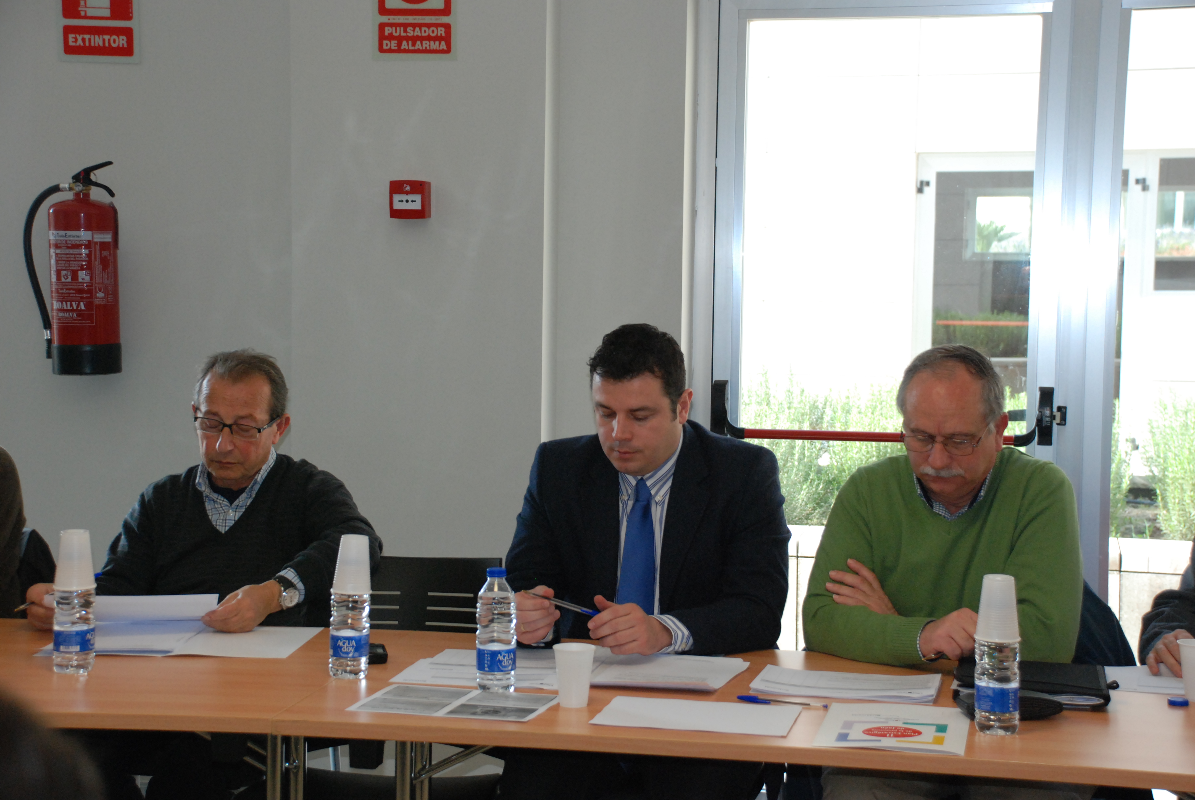 Francisco Martínez, Emilio Viedma y Carlos Ruiz de Motta