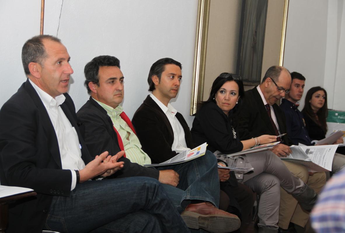 Intervención de Ildefonso Ruiz Fenández durante la reunión