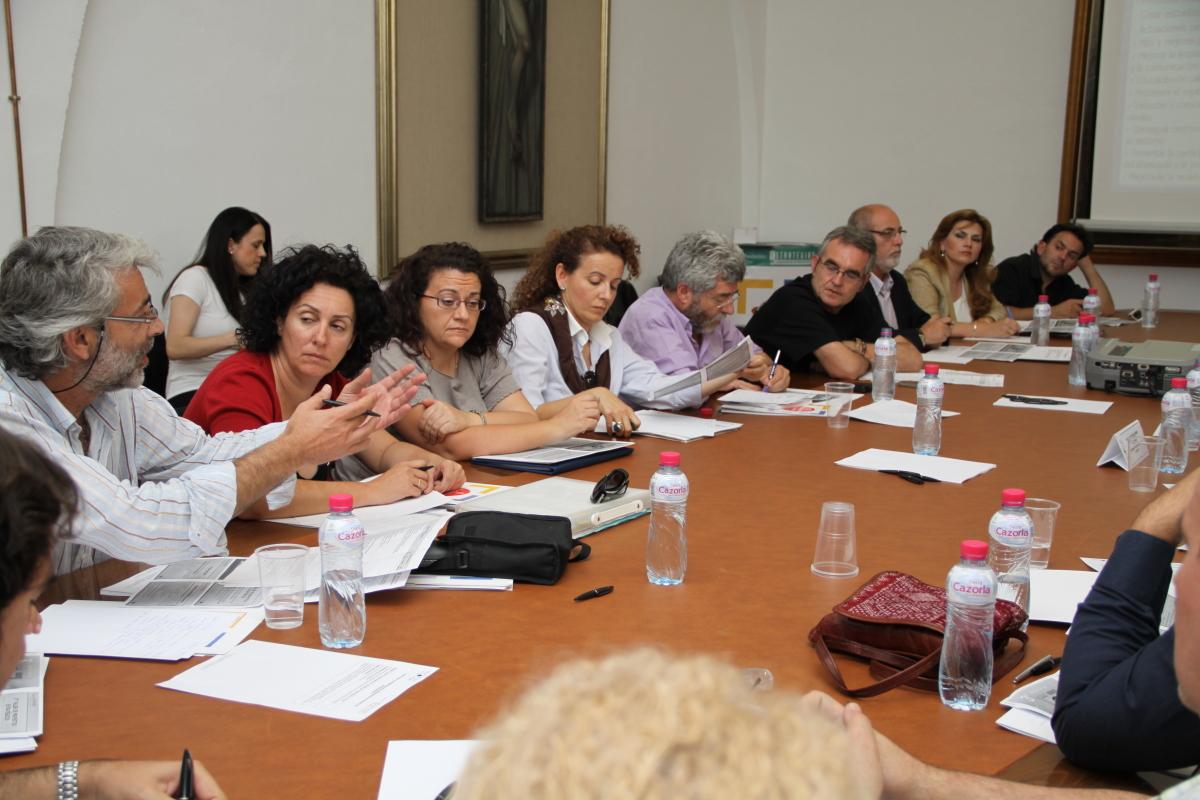 Intervención de Juan Manuel Cano Martínez durante la reunión