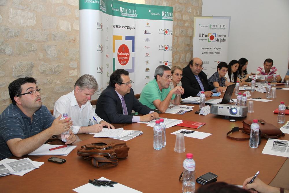 Intervención de Antonio Martín Mesa durante la reunión