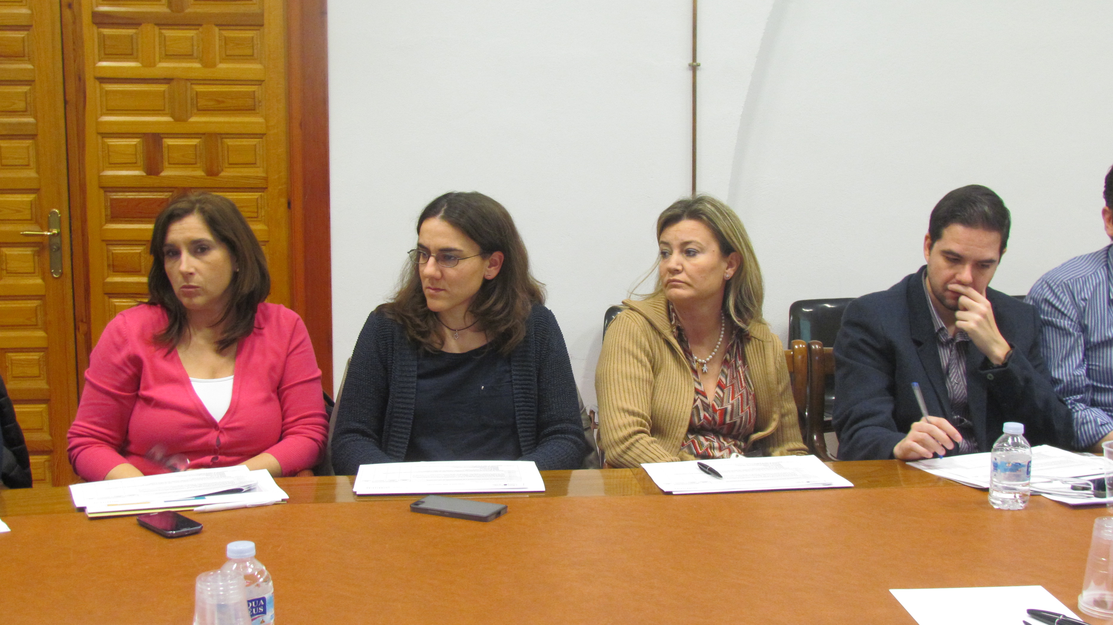 Manuela López Rufián (IAM), Verónica Rodríguez García (FIBAO), Cristina de Toro (CITOLIVA) y Jesús Mata Sánchez (CTAER)