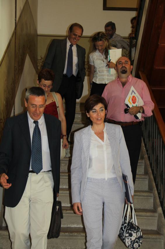 Antonio Martín, Isabel Miralles, Mª del Carmen Pérez, Manuel Salazar, Moisés Muñoz y Cristina de Toro