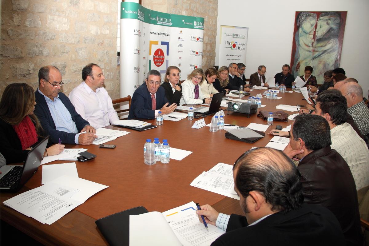 Intervención de Antonio Martín Mesa durante la reunión