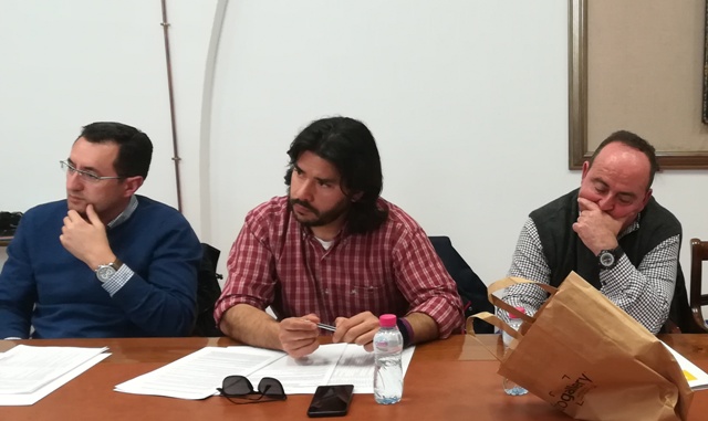 M. A. Gómez (OEDIM), F. Carrillo (Acad. Arte Carrillo) y L. Fontecha (E. A. José Nogué)