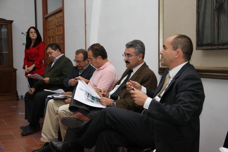 Intervención de Jesús Muñoz Jiménez durante la reunión