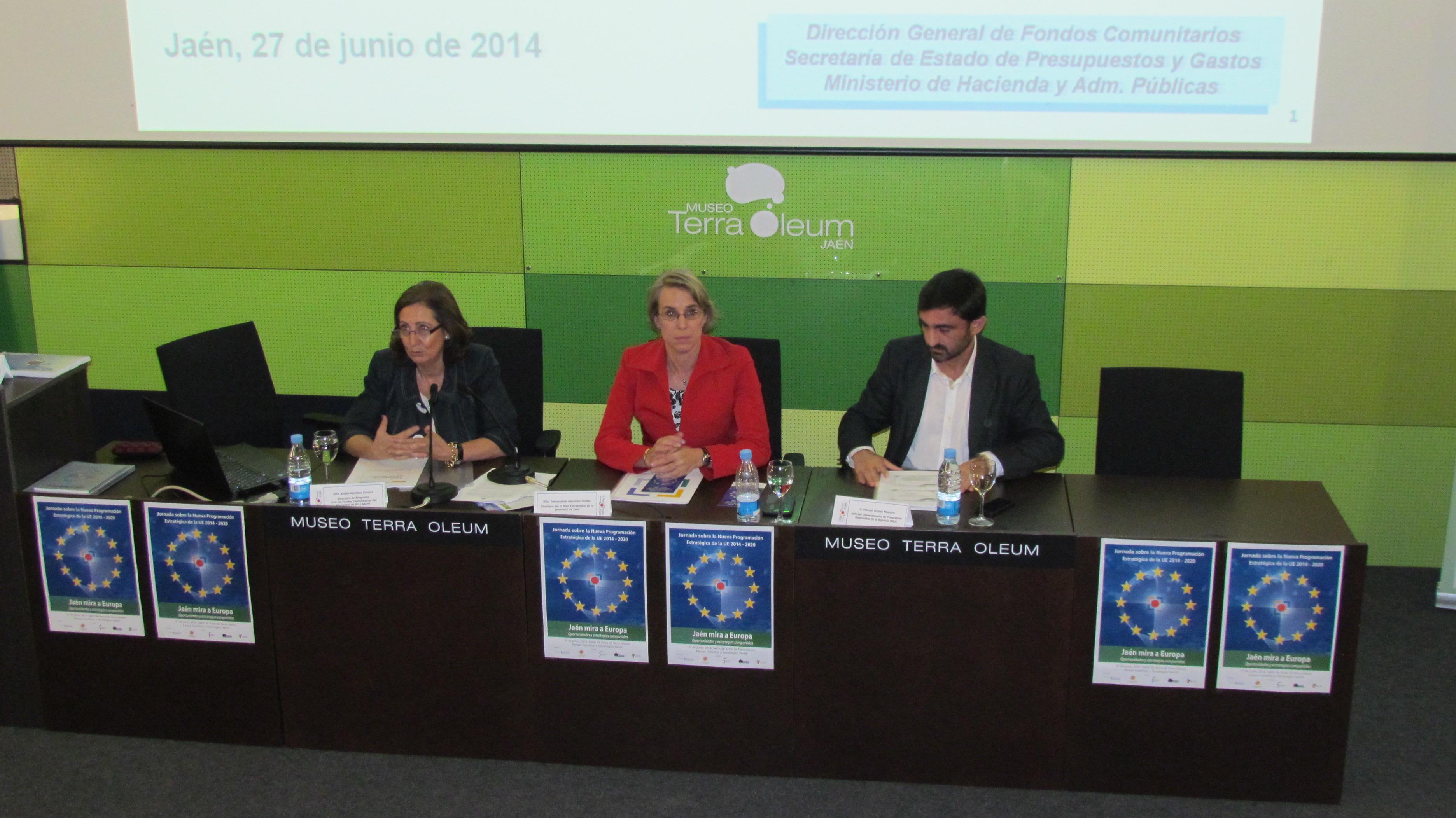 Intervención de Emilia Martínez Urrutia, Directora de Programa de la D.G. de Fondos Comunitarios del Ministerio de Hª y AA.PP.