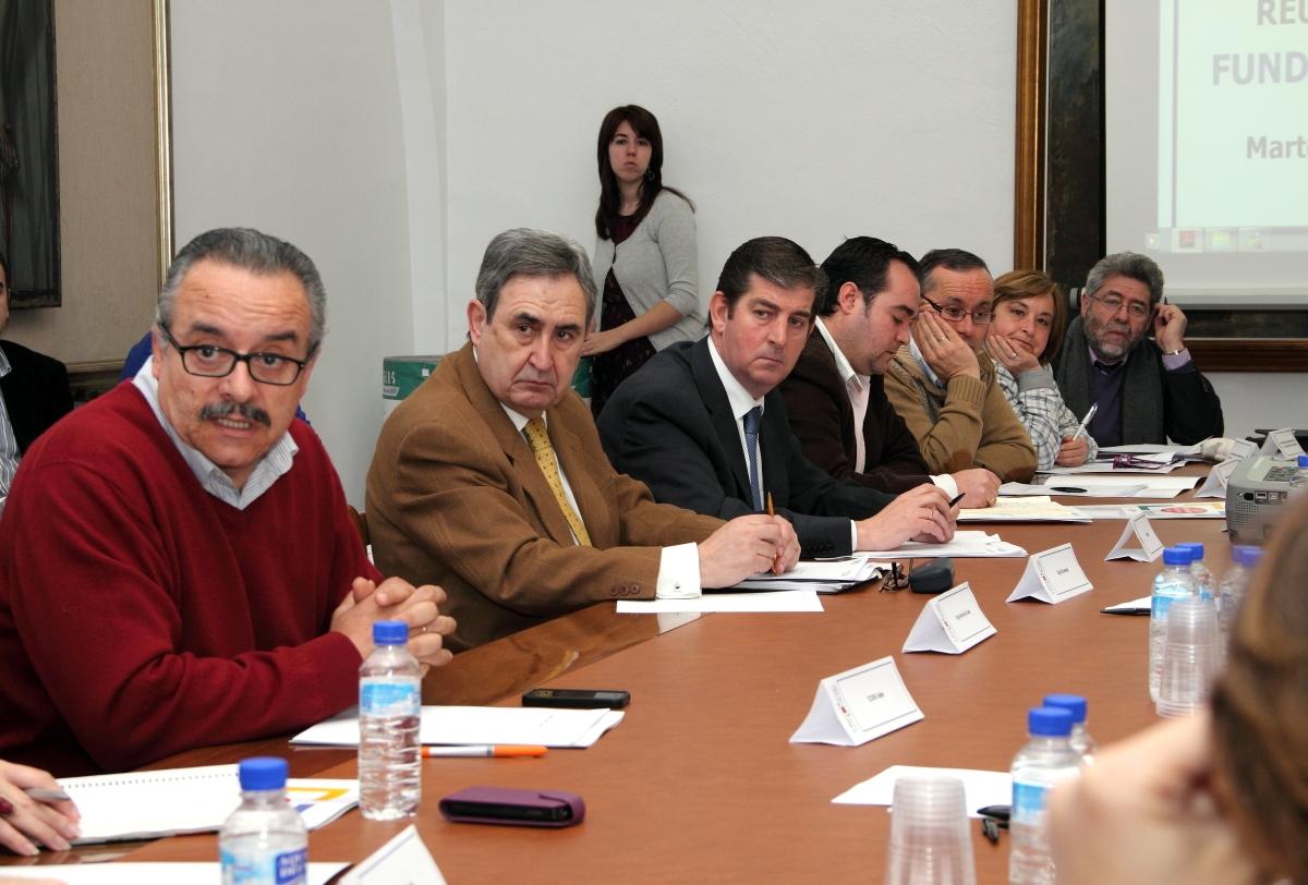 Intervención de José Moral Jaenes durante la reunión