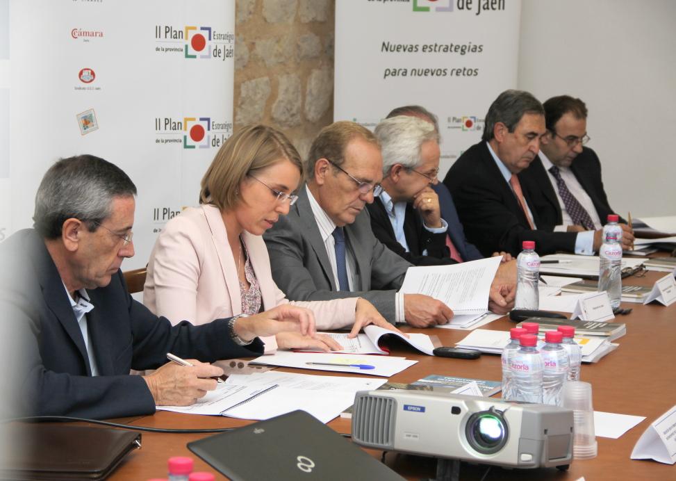 Intervención de Inmaculada Herrador durante la reunión