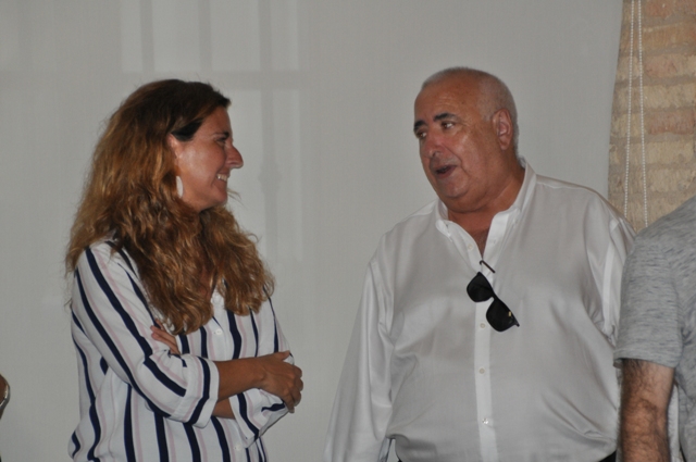 Luisa Marabé (Diputación) y Antonio Garrido (@enjaendonderesisto)