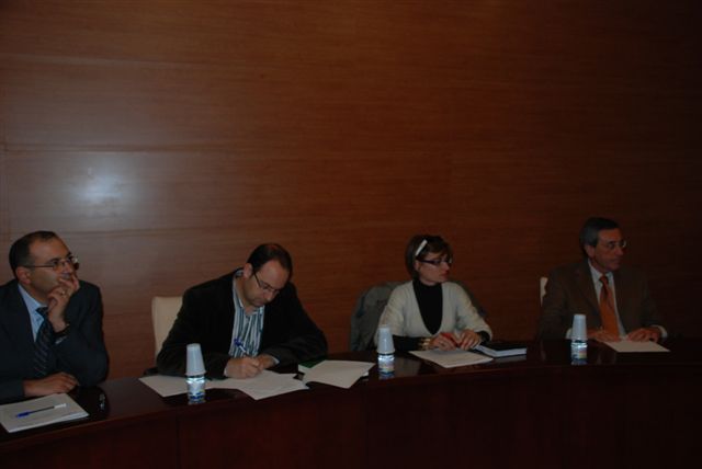 Asistentes a la reunión de coordinación con las ADRs